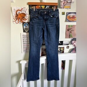 American Eagle Outfitters Dark Blue Boot Cut Jeans